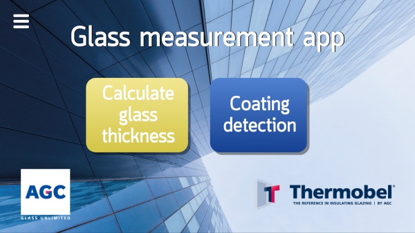 Определение покрытия стекла в AGC Glass Measurement App
